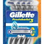Prestobarba 3 Carbón Máquinas de Afeitar x 4 unidades