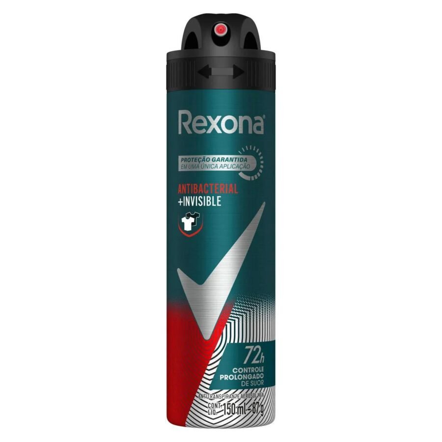 Rexona Men Antitranspirante Antibacterial Aerosol 150ml