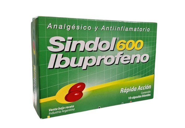 SINDOL 600 600 mg cáps.Bld x10