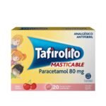 Tafirolito Cereza 80 mg Comprimidos Masticables
