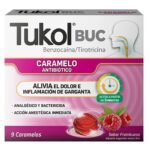 Tukol Buc Caramelos Sabor Frambuesa x 9