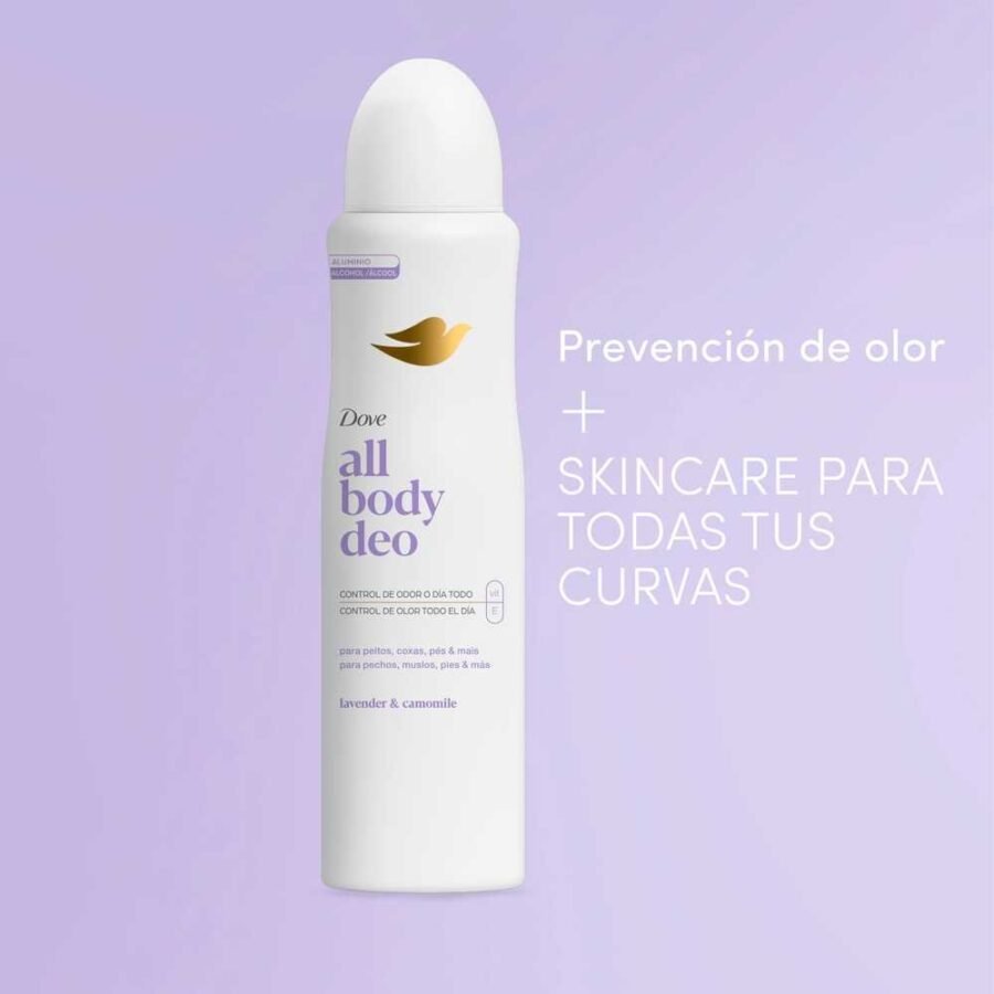 DOVE ALL BODY LAVENDER 150 ML AERO DES