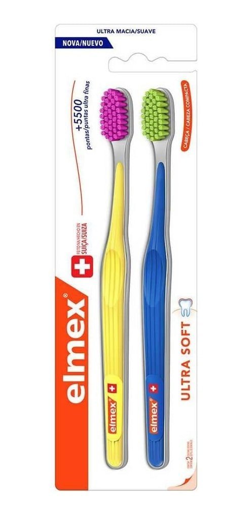 Elmex Ultra Soft Cepillos Dentales x 2 unidades