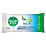 Espadol Dettol Jabón Antibacterial Cremoso x 3 unidades de 80g
