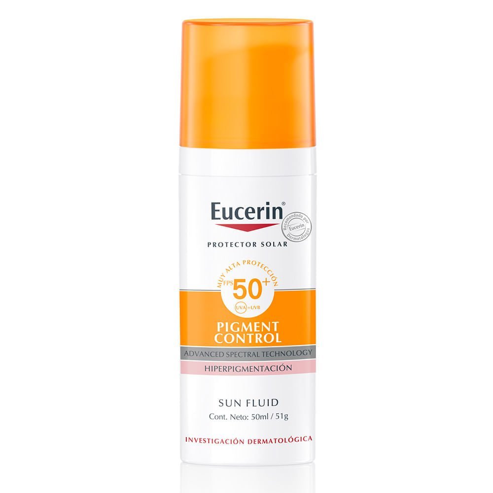 Eucerin-Pigment-Control-Protector-Solar-Facial-FPS-50-Tono-Medio-50-ml Eucerin Pigment Control Protector Solar Facial FPS 50 Tono Medio 50 ml