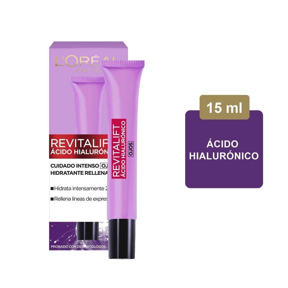 LOreal-Revitalift-Acido-Hialuronico-Contorno-de-Ojos-15-ml L'Oréal Revitalift Ácido Hialurónico Contorno de Ojos 15 ml