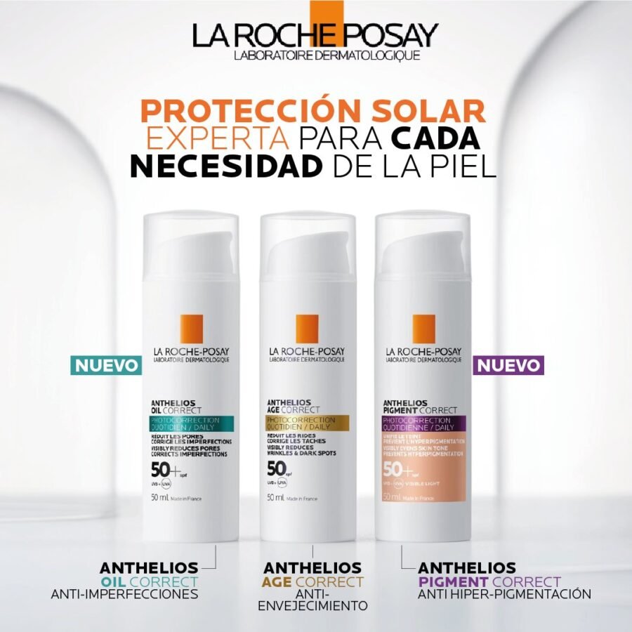 La Roche-Posay Anthelios Age Correct Fluido Protector Solar Facial FPS 50