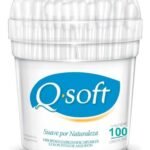 Q Soft Hisopos de Algodón x 100 unidades
