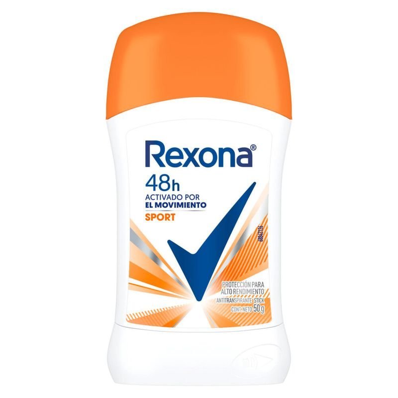 Rexona Women Sport Desodorante Antitranspirante en Barra 50 g