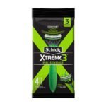 Schick Xtreme3 Máquina de Afeitar Piel Sensible x 4 unidades