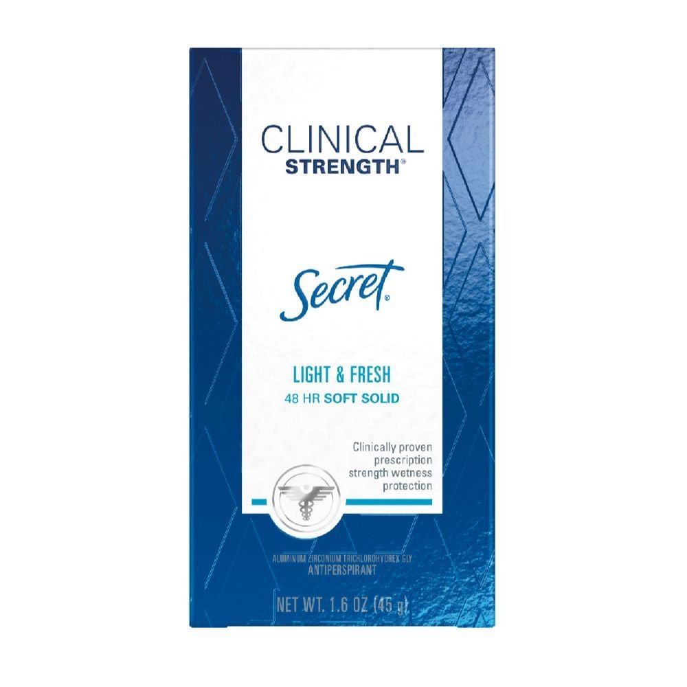 Secret-Clinical-Strength-Light-Fresh-Desodorante-Femenino-45-g Secret Clinical Strength Light Fresh Desodorante Femenino 45 g