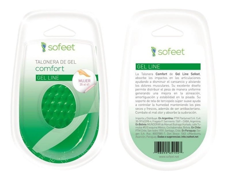 SoFeet-Comfort-Gel-Plantillas-Mujer-Talle-Small SoFeet Comfort Gel Plantillas Mujer Talle Small