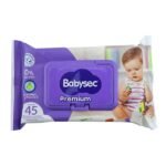 TOALLAS BABYSEC PREM C/TAPA X 45 UNID