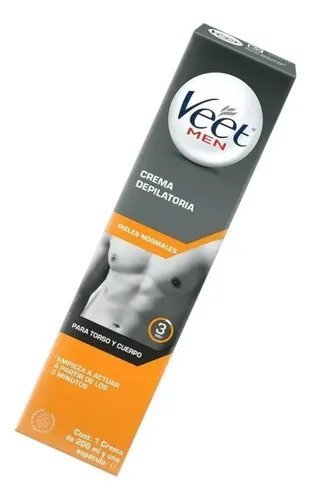 Veet for Men Crema Depilatoria Piel Normal 200 ml