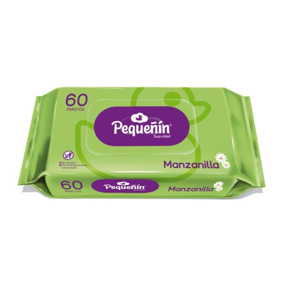 P TOALLAS CANDY MANZANILLA X 5